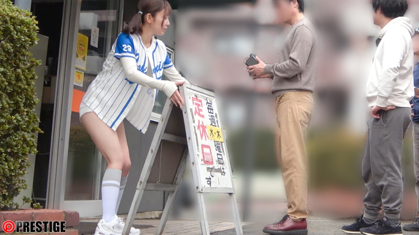 男だらけのバッティングセンターに七嶋舞、置いてきた。【限定特典映像15分付き】